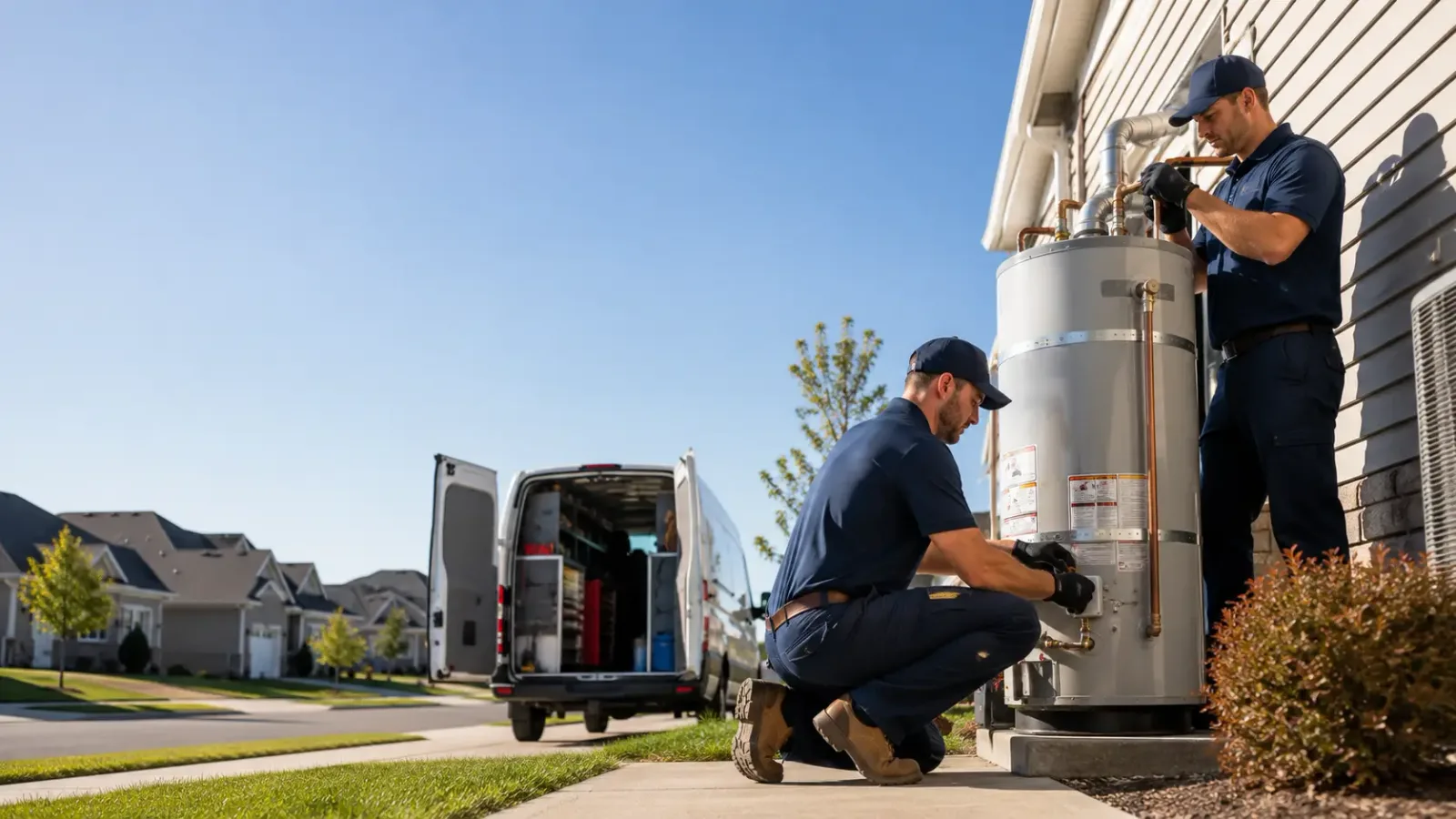 Water Heater Installation in Knott, TX